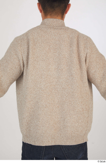 Yoshinaga Kuri brown sweater casual upper body 0005.jpg